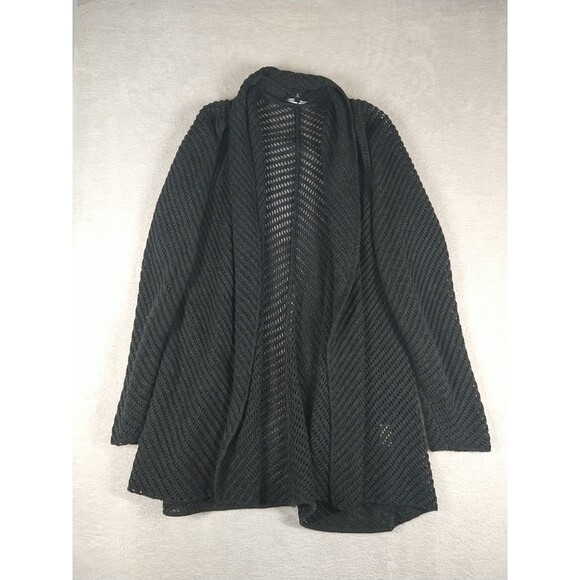 Eileen Fisher Merino Wool Open Front Cardigan Sweater Women's Medium Petite MP - Picture 1 of 8